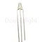 Super Red &amp; Yellow Green 3mm Bi Color Led Common Anode or Common cathode Type with White Diffused Lens
